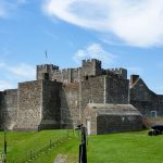 The inner fortifications of Dover Castle.