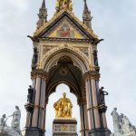 The Albert Memorial in London, built by Queen Victoria in memory of her beloved husband.