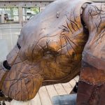 The giant wooden mechanical elephant at Les Machines de l'Ile.