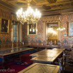 Inside the Hotel de Ville of Orleans.