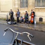 On Sundays the streets of Paris are filled with musicians playing and people enjoying a relaxed stroll along the car-free streets.
