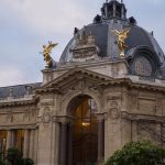 Inner courtyard of the Petit Palais in Paris.