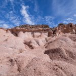 A close up of the pink rock formations on Espiritu Santo & Isla Partida.
