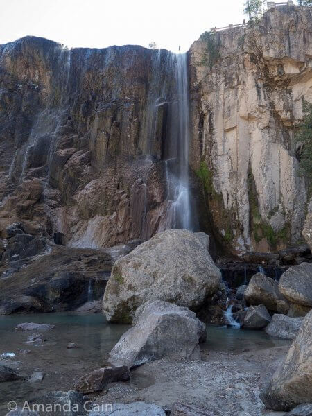 Cusare Falls. In the wet season it's one of Mexico's biggest waterfalls. In the dry season, not so much...