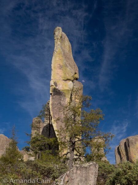 One of the stone "monks" in the Valley of the Monks.