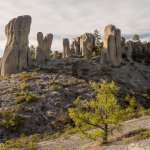 Valley of the Monks at sunset.