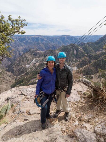 We survived our climb around the cliffs.