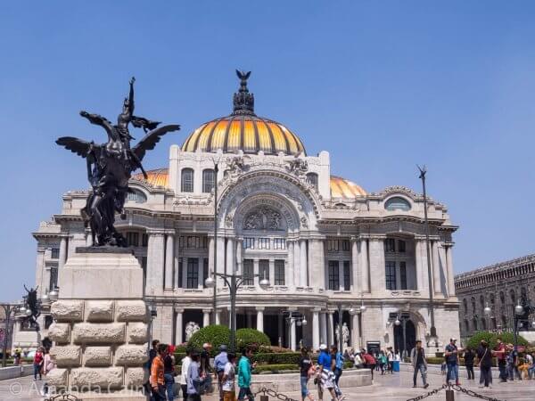The Palace of Fine Arts.